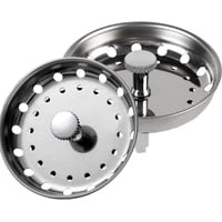 Xinqihang - 2 Piezas De Filtro De Desagüe De Fregadero, Tapón De Fregadero, Cesta De Repuesto Combinada Para Desagüe De Cocina De 3-1/2 Pulgadas, Filtro De Desagüe De Fregadero, Tapón De Fregadero De Cocina, Cola