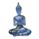 thumbnail image 1 of Estatua De Buda Tailandés Sentado, Figura De Resina, Escultura Coleccionable De Oración De Yoga, 1 of 2