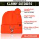 thumbnail image 2 of Gorro Klarny Outdoors Naranja Brillante para Caza – Talla Única, 2 of 7