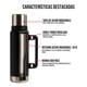 thumbnail image 4 of Termo De Agua Frío/calor 1.3 Litros + Mate 236ml Con Bombilla Rosado, 4 of 6