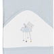 thumbnail image 1 of Toalla De Baño Diseño Dulces Sueños Blanco Azul ,BimbiChic, 1 of 2