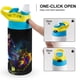 thumbnail image 4 of Lionel Messi-theme One-Touch Pop Top Water Bottle Stainless Steel Leak-Proof Sports Children's Bottle blue 12oz, 4 of 6