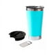 thumbnail image 2 of Vaso Térmico Acero Bebidas Frías / Calientes Con Destapador Color CELESTE., 2 of 3