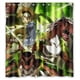 thumbnail image 1 of Cortina de ducha Digimon, juego de cortina de baño con ganchos, tamaño 66 x 72 pulgadas, 1 of 3