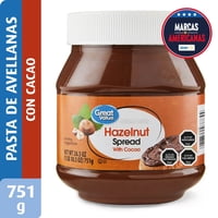 Crema De Avellana Con Cacao 751 G Great Value