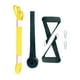 thumbnail image 5 of Banda De Resistencia Gym Stretch Pull Up Banda De Asistencia Para Entrenamiento De Yoga Pilates 208cmx0.45cmx0.64cm Amarillo, 5 of 5
