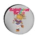 thumbnail image 1 of Rainbow Brite Funda para neumático de repuesto de tela Oxford - Tela Oxford 71CM, 1 of 6