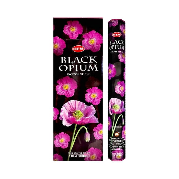 Incienso HEM Black Opium 6 x 20 varillas