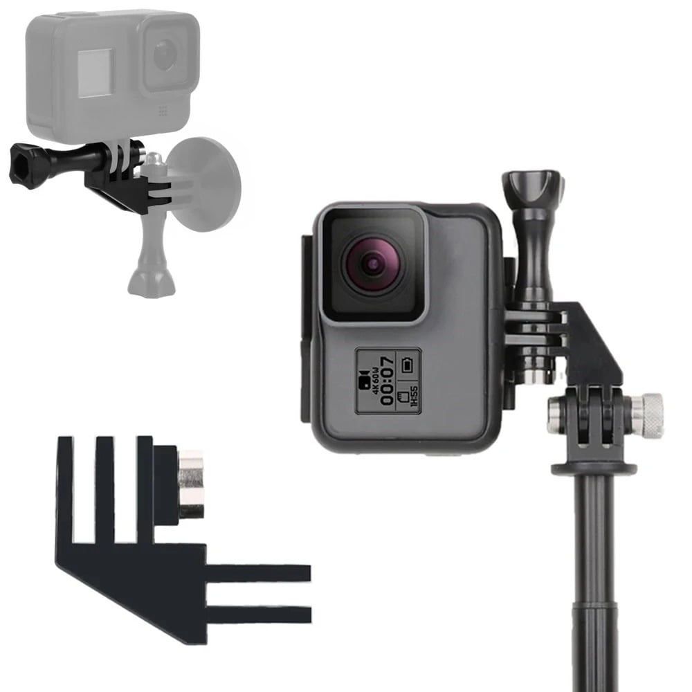 Shoot - Adaptador Montaje 90° Para Gopro, Dji Osmo Y Otras Cámaras