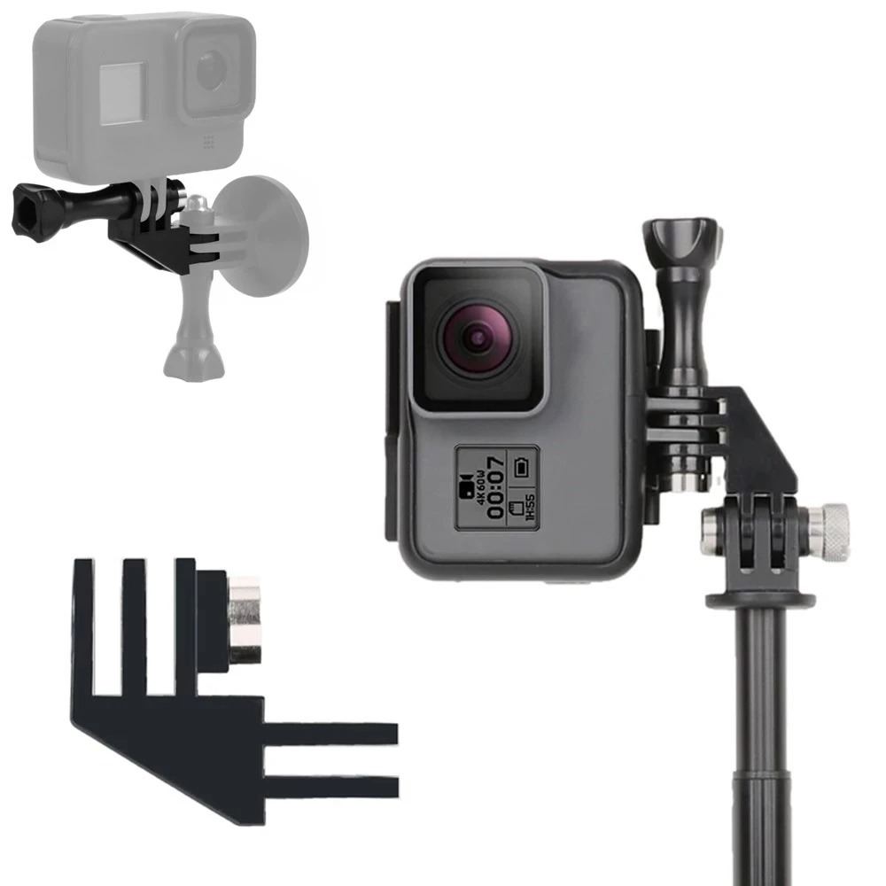 Shoot - Adaptador Montaje 90° Para Gopro, Dji Osmo Y Otras Cámaras