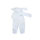 thumbnail image 1 of Enterito Bordado Little Rabbit Blanco - 3 Meses 100% Algodón Peruano, 1 of 2