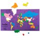 thumbnail image 4 of Juguete de rompecabezas Imagimake Mapology World Map, 65 piezas, más de 4 años, 4 of 5