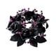 thumbnail image 2 of Corona Floral Versátil Con Forma De Vela De Rosa Artificial Negra De Halloween, Diámetro Interior De 7,5 Cm, 2 of 5