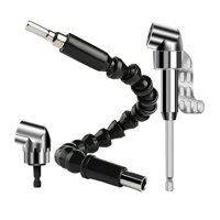 Magideal - Destornillador De Vástago Hexagonal De 1/4 "", Soporte De Puntas En Ángulo, Accesorios De Herramientas Eléctricas, Accesorio De Extensión Antioxidante, Estilo B