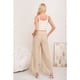 thumbnail image 3 of Pantalon Palazzo Mujer Verano Casual Pretina Alta Linea 3009, 3 of 4