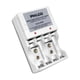 thumbnail image 4 of Cargador De Pilas Recargable 4 Piezas Aa Aaa Blanco, 4 of 5