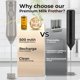 thumbnail image 4 of Espumador de Leche Zulay Kitchen Recargable 500 mAh Gris Claro, 4 of 9