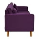 thumbnail image 5 of Sofa New Retro 3C Felpa 04 Morado, 5 of 6