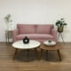 thumbnail image 2 of Sofa Anita 2 Cuerpos Chenille Palo Rosa, 2 of 3
