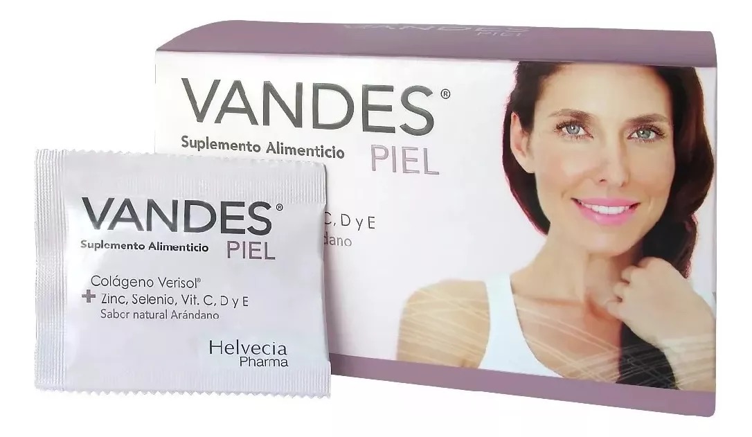 Helvecia Pharma - Suplemento Alimentario Vandes Piel Estimulador De Colágeno X 30