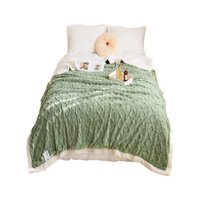 Todo Para El Hogar - Frazada Manta De Plush Y Sherpa Extra Suaves