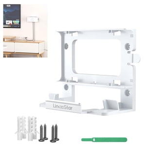 Genérico - Soporte Muro Router Starlink Gen3 Con Base Para Fuente