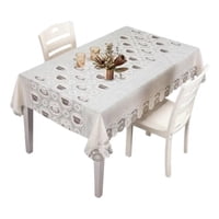 Genérico - Mantel Mesa Decorativo Patrón Temático Café Calado Jhn