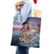 thumbnail image 4 of American Girl Doll Bolso de tela con estampado de lienzo para mujer, bolsa de compras reutilizable y estética, con cremallera interior, regalo para mujer, 35 × 40 cm., 4 of 6