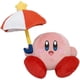 thumbnail image 1 of Peluche Little Buddy Kirby Adventure All Star de 7 cm con paraguas, 1 of 3