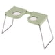 thumbnail image 1 of Estereoscopio de bolsillo DMITER con aumento 4X, plateado/verde grisáceo, 1 of 7