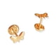 thumbnail image 1 of Aros Mariposa Pendientes Helix Tuerca Seguridad 5mm Oro 18k, 1 of 3
