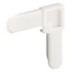 thumbnail image 1 of Marco de pantalla Corner Prime-Line MP7723 de plástico blanco, 100 unidades, 1 of 4