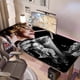thumbnail image 5 of Madonna alfombrilla de escritorio/mesa extra-grande con base antideslizante de cuero y diseño temático; versátil para escritorios de ordenador, mesas de comedor, etc.40*60cm, 5 of 6