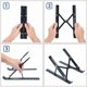 thumbnail image 3 of Soporte Ajustable para Laptop MP-222 Data Accessories Negro, 3 of 4
