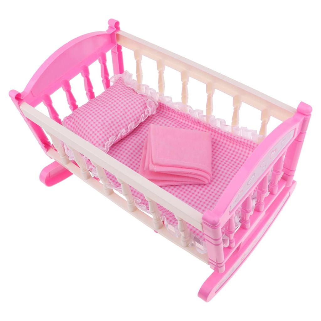 Cama Para Muneca Bebe Cuna Reborn Muneca Realista Cuna Muebles Para Munecas Accesorios