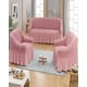 thumbnail image 2 of Set Fundas Sillon Elastica 3+1+1 Con Faldon Textura Nido de Abeja, 2 of 6