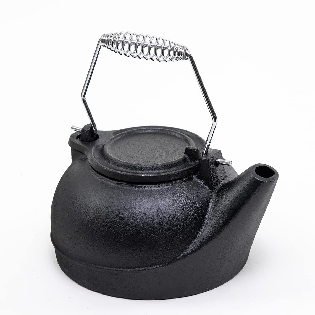 Chimenea Stovetop Kettle Vogelzang, 2,8 L, Hierro Fundido Negro