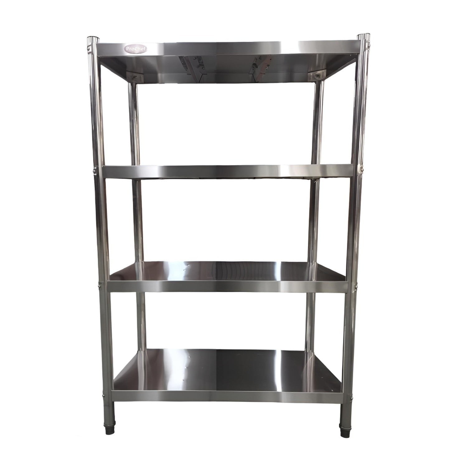 Prochef - Estante 4 Bandejas Lisas. 90x50x155 Cm. Acero Inox