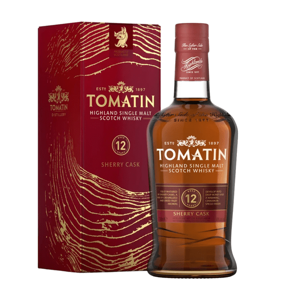 Tomatin 12 años Sherry Cask Whisky 700ml