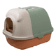 thumbnail image 3 of Arenero Cerrado Tricolor Con Pala Para Gatos 45x30x44 Color Naranja, 3 of 3