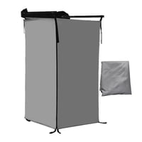 Magideal - Tienda De Ducha Lateral Para Vehículos, Vestidor, Tienda De Baño Lateral Para Coches, Cuarto De Ducha Portátil, Mampara De Privacidad Para El Portón T Gris