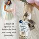 thumbnail image 3 of Colgante Conmemorativo CHARM Gutsy Goodness Bouquet Algo Azul, 3 of 7