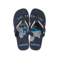 Sandalia Hombre Gris/Azul Dakar Cartago