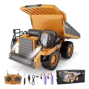 Genérico - Camión Volquete Rc 1:24 9Ch Color Amarillo