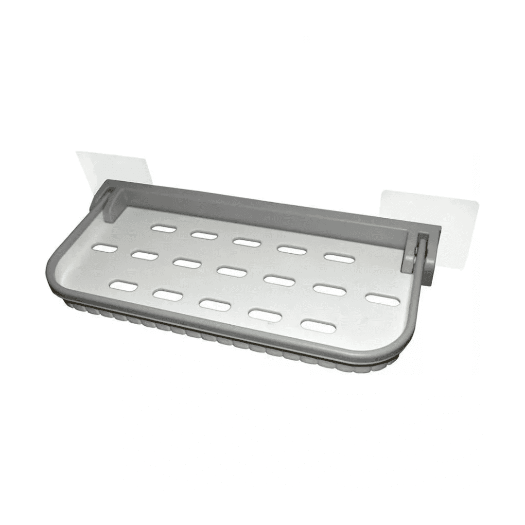 Genérico - Repisa Estante De Baño Plegable De Pared Cocina Toallero