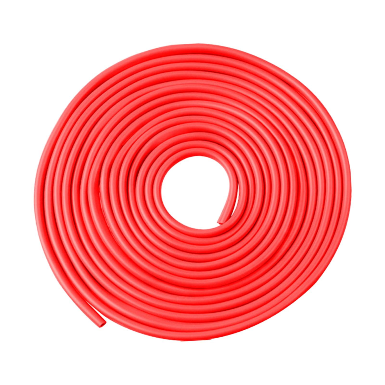 Magideal - Protector De Borde De Puerta De Automóvil, Borde Protector Contra Rasguños, Sin Pegamento, Caucho Automotriz, Moldura De Puerta De Automóvil En Forma Rojo