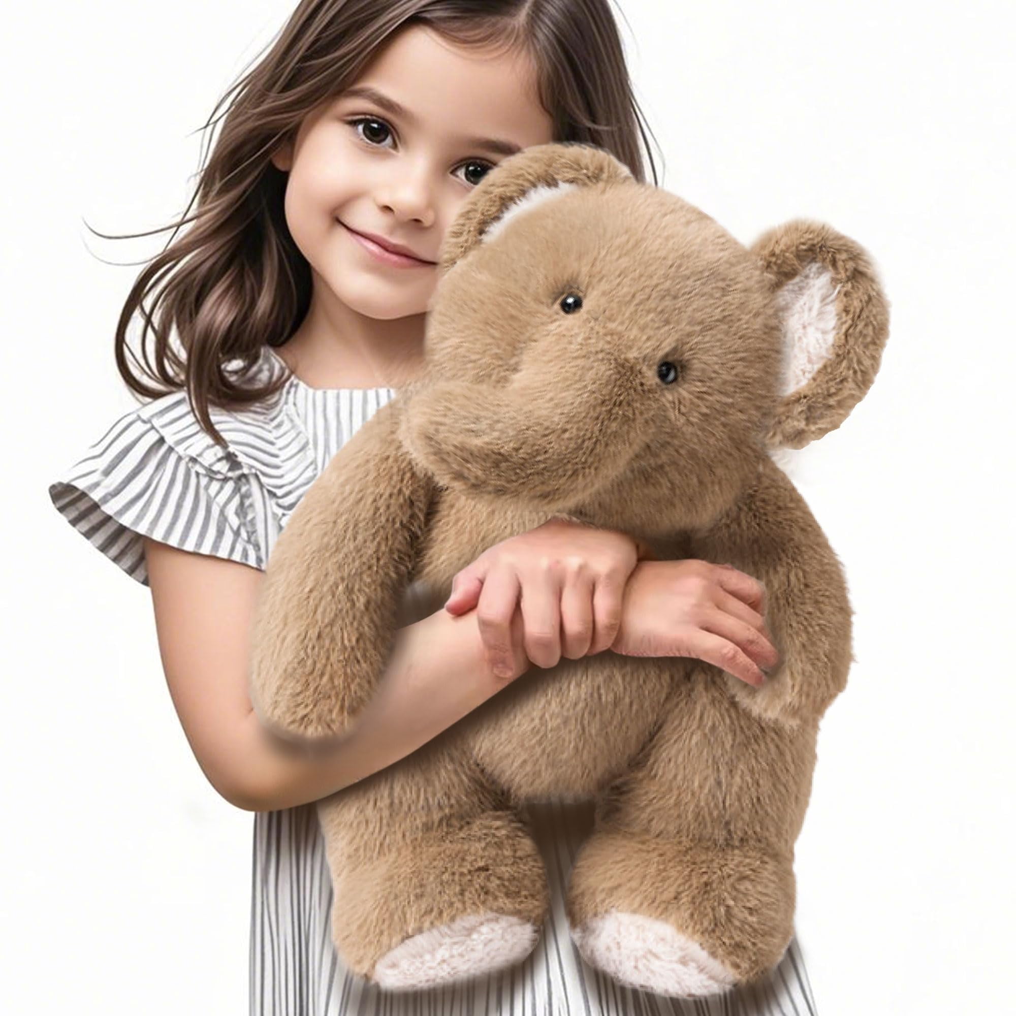 Iplay, Ilearn - Peluche De Peluche Iplay Ilearn Elephant Soft Baby De 45 Cm