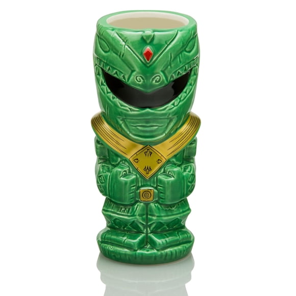 Taza Geeki Tikis Power Rangers Green Ranger, 473 ml, cerámica
