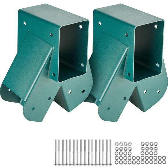 Soportes giratorios VEVOR A-Frame de acero al carbono medio, color verde