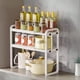 thumbnail image 5 of Estante Expandible Cocina 2 Niveles Blanco, 5 of 11
